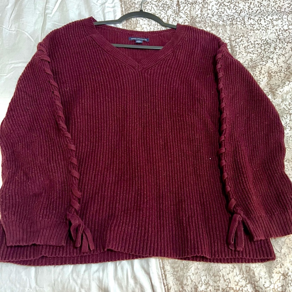 AE knit sweater sz sm, EUC